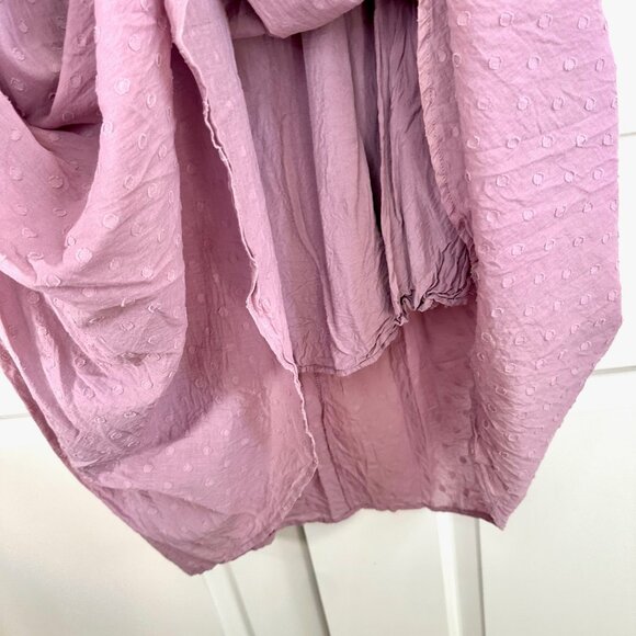 Square Neck Smocked Puff Sleeve 100% Cotton Dress XXL - Picture 7 of 13